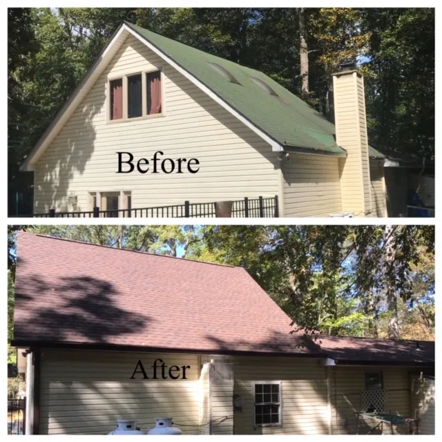 03 · Cabin Re-roof — Wooded Lot